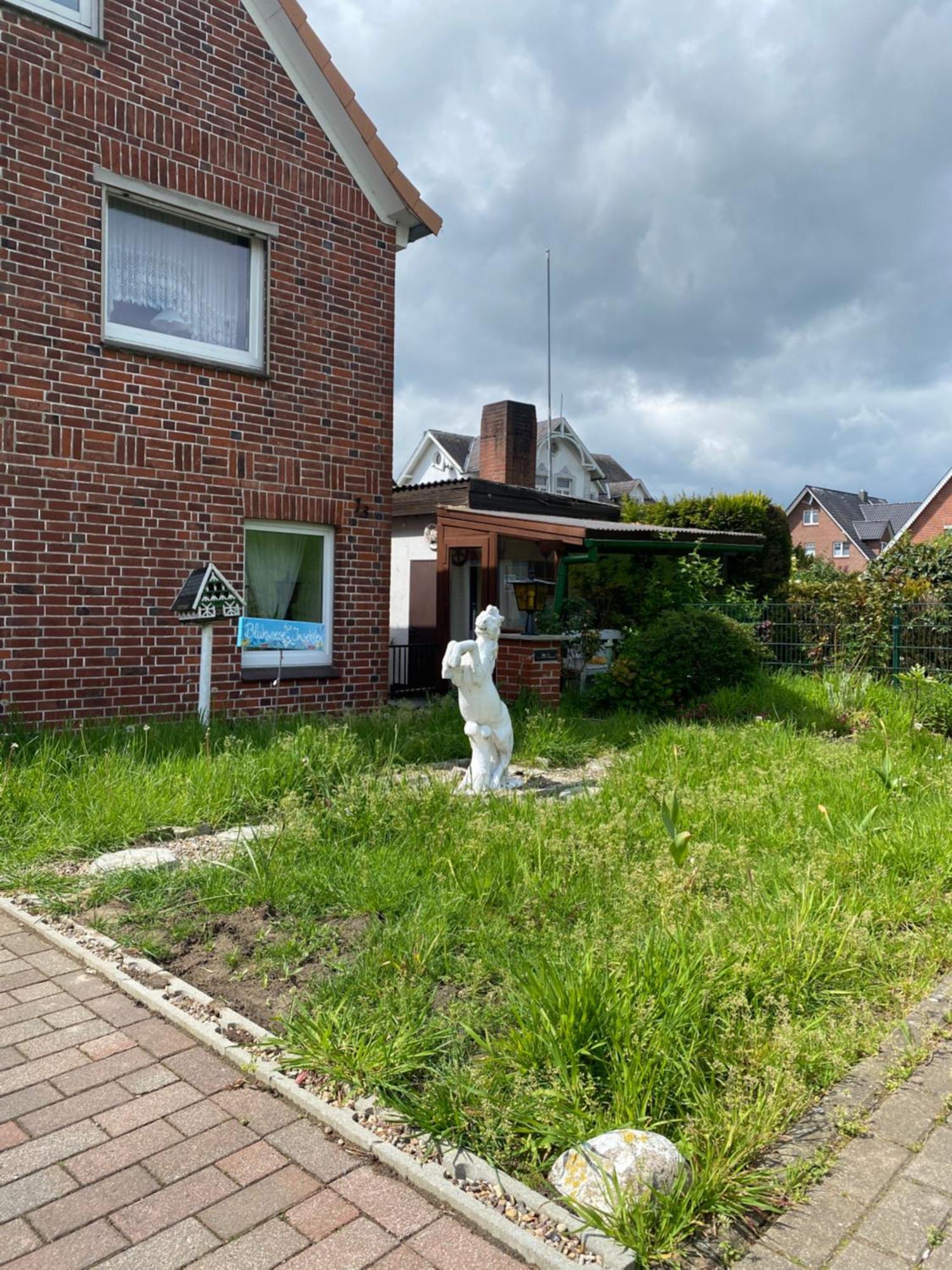 Nordwindoase Appartement Grünendeich Buitenkant foto